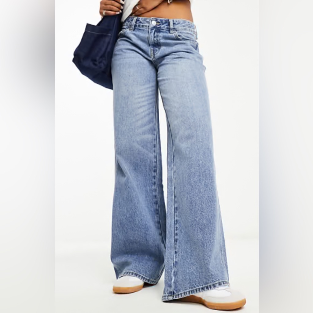 Pacsun Light Blue Wide Leg Flare Jeans Preowned